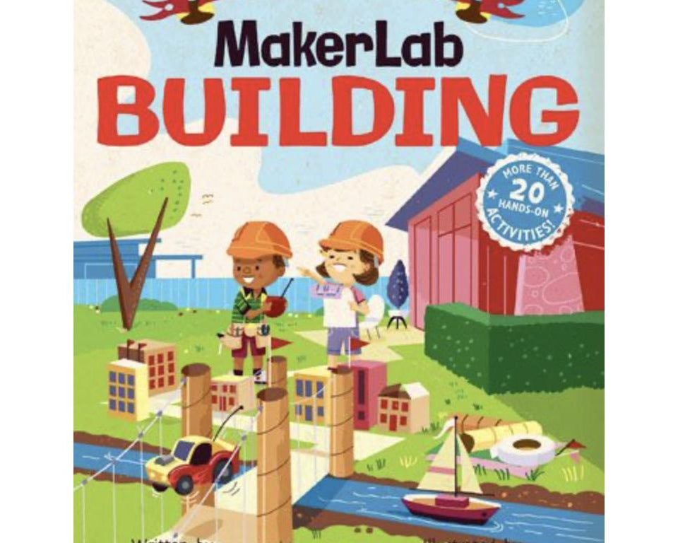 Gibbs Smith Little Leonardo’s MakerLab Building - hip-kid