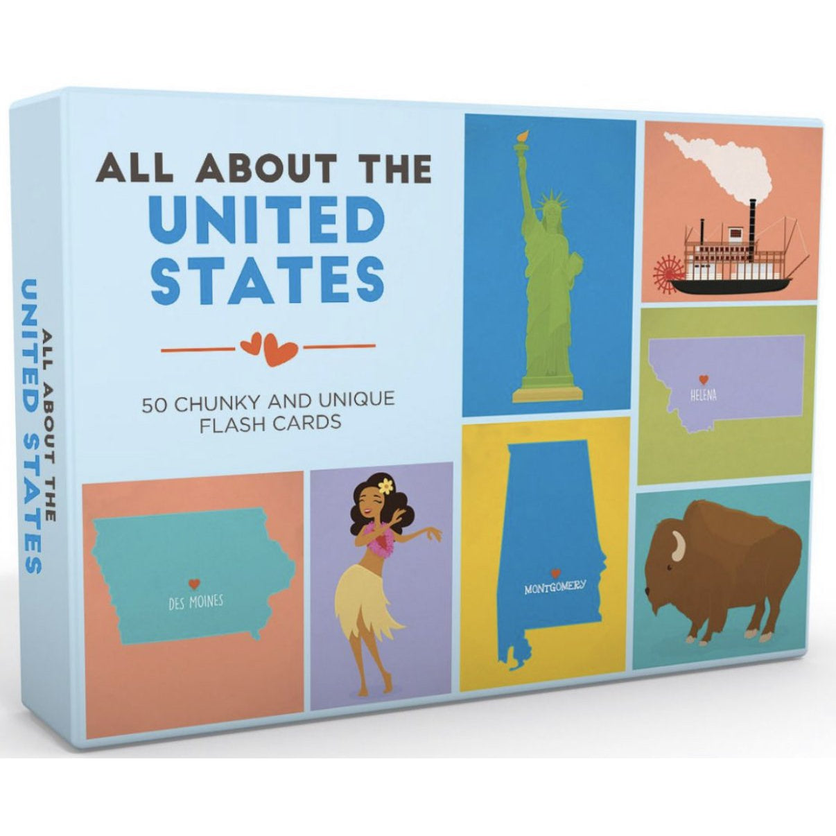 Gibbs Smith All About the United States - hip-kid