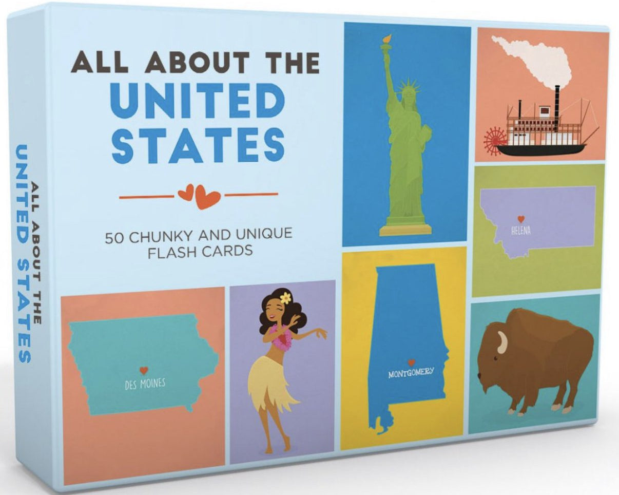 Gibbs Smith All About the United States - hip-kid