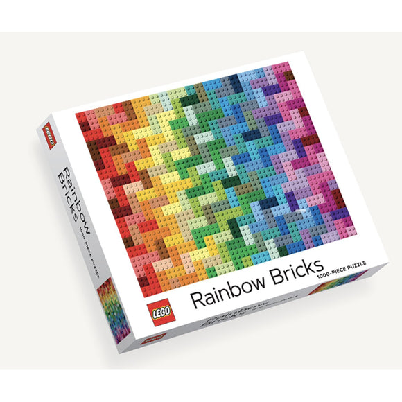 Lego Rainbow Bricks 1000 pc Puzzle - hip-kid
