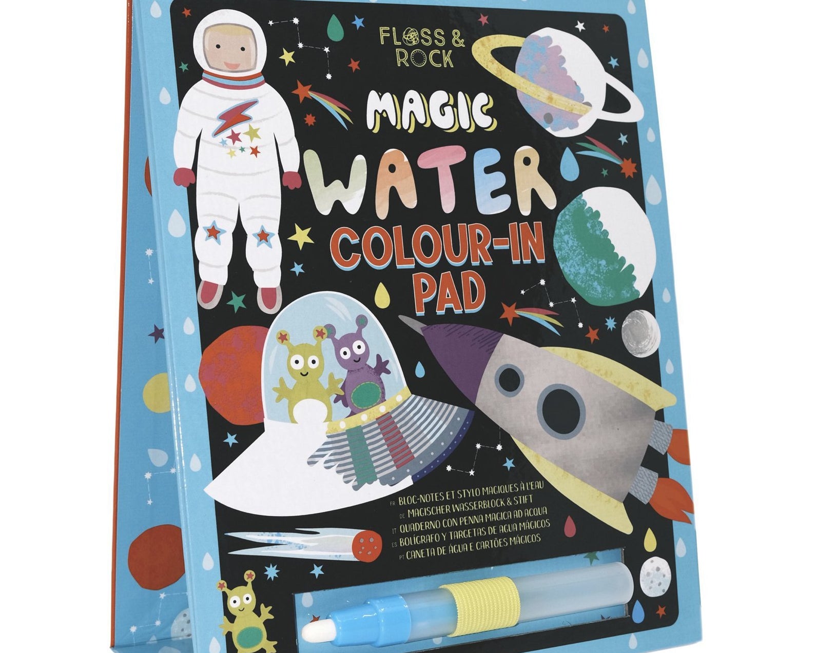Floss & Rock Space Waterpad Flip Book - hip-kid