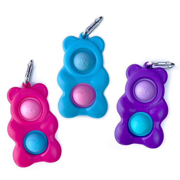 Top Trenz Mega Pop Keychain - Gummy Bears - hip-kid