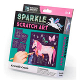 Crocodile Creek Sparkle Scratch Art - Unicorn - hip-kid