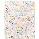 LouLou Lollipop Muslin Swaddle - Shell Floral - hip-kid
