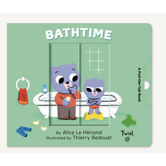 Pull and Play Bathtime Board Book - hip-kid