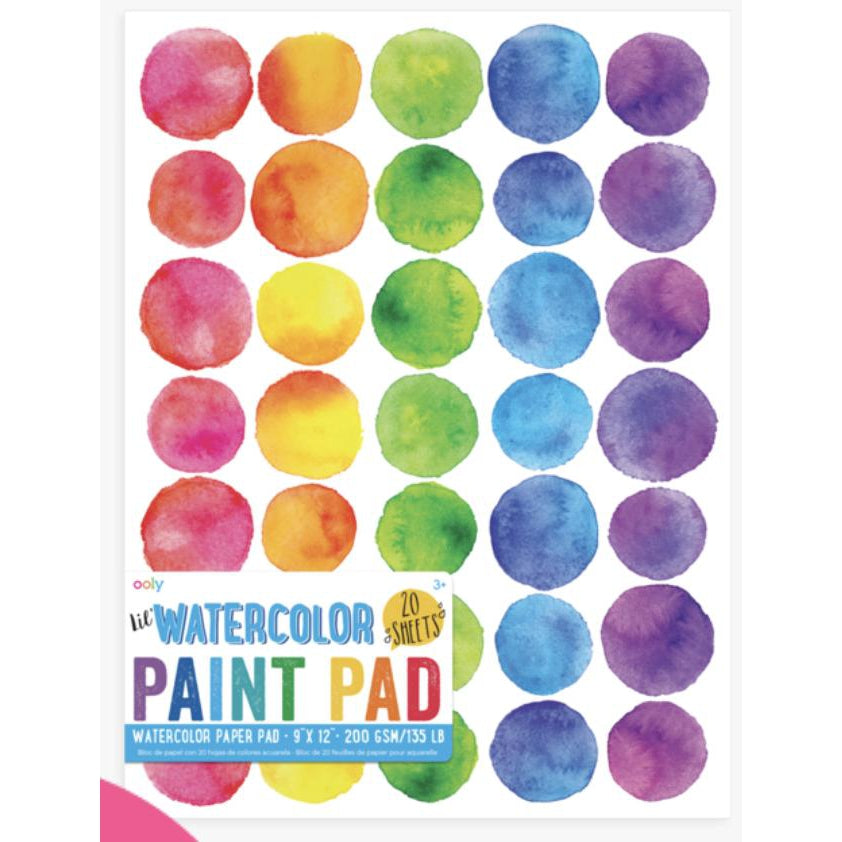 OOLY Lil Watercolor Paint Pad - hip-kid