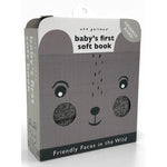 Wee Gallery Friendly Faces in the Wild Soft Book - hip-kid