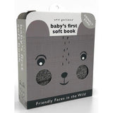 Wee Gallery Friendly Faces in the Wild Soft Book - hip-kid
