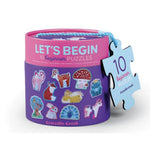 Crocodile Creek Let’s Begin Beginner Puzzle - Unicorn - hip-kid