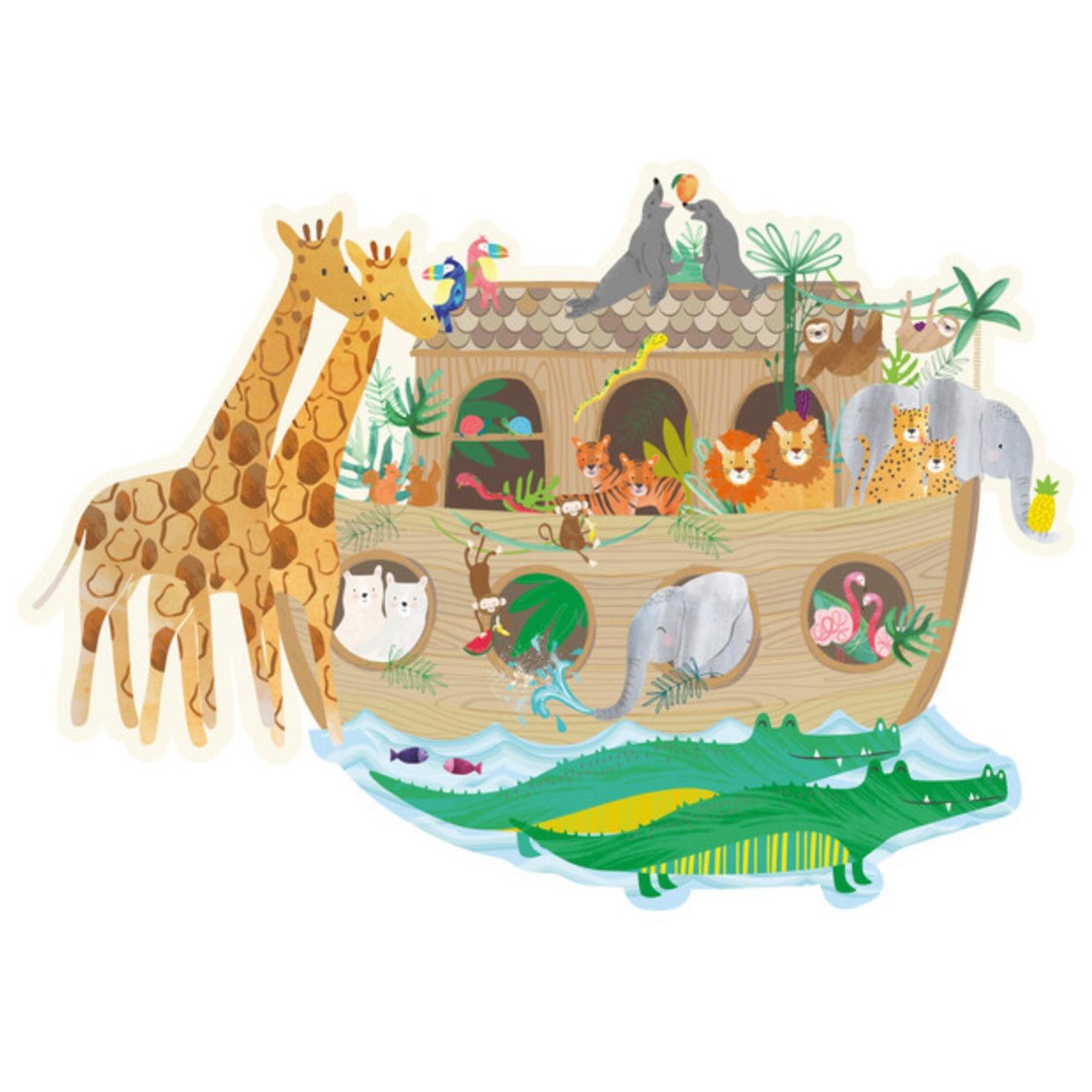 Floss & Rock Jungle 3 in 1 100pc Jigsaw Puzzle - hip-kid