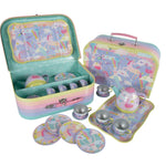 Floss & Rock Fantasy 15pc Musical Tin Tea Set - hip-kid