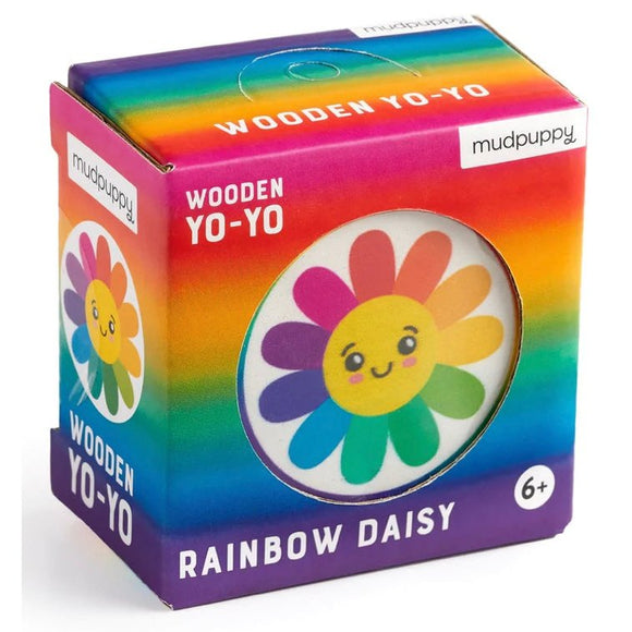 Mudpuppy Rainbow Daisy Yo Yo - hip-kid