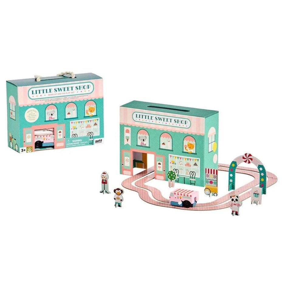 Petit Collage Little Sweet Shop Wind Up & Go Play Set - hip-kid