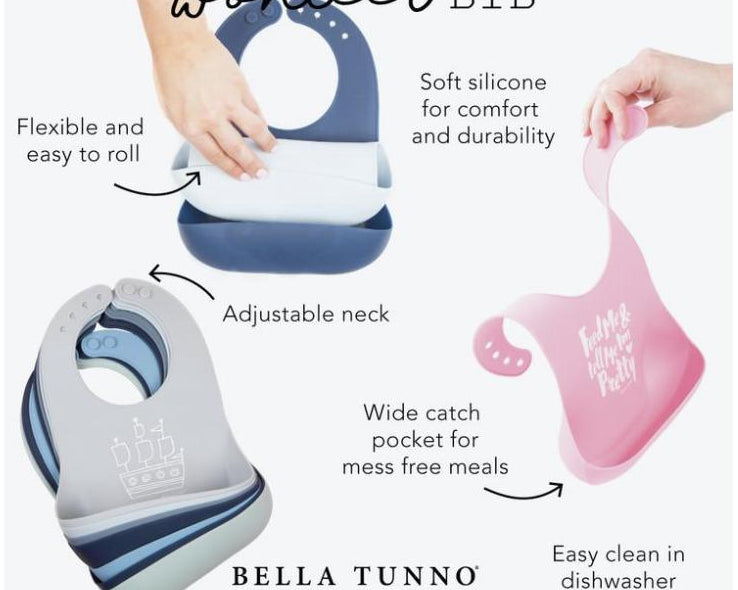 Bella Tunno Wonder Bib - Hunk - hip-kid