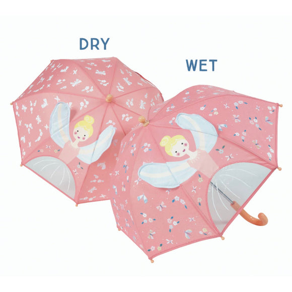 Floss Rock Coloring Changing 3D Umbrella - Enchanted - hip-kid