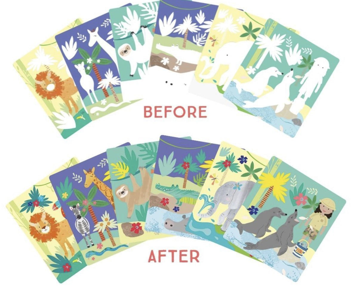 Floss & Rock Jungle Waterpad Flip Book - hip-kid