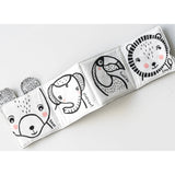 Wee Gallery Friendly Faces in the Wild Soft Book - hip-kid