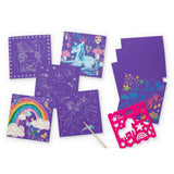 Crocodile Creek Sparkle Scratch Art - Unicorn - hip-kid