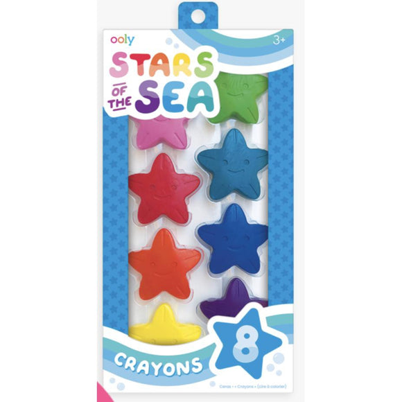 ooly Stars of the Sea Crayons - hip-kid