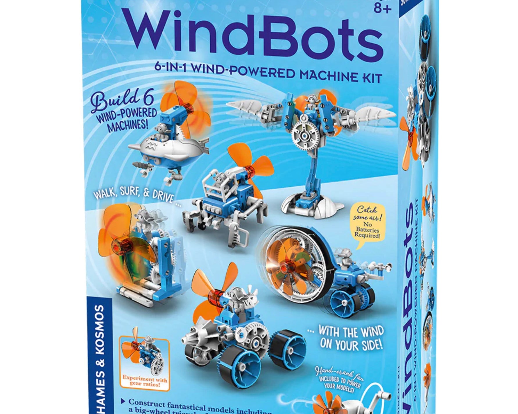 Thames & Kosmos Windbots: 6-in-1 Wind-Powered Machine Kit - hip-kid