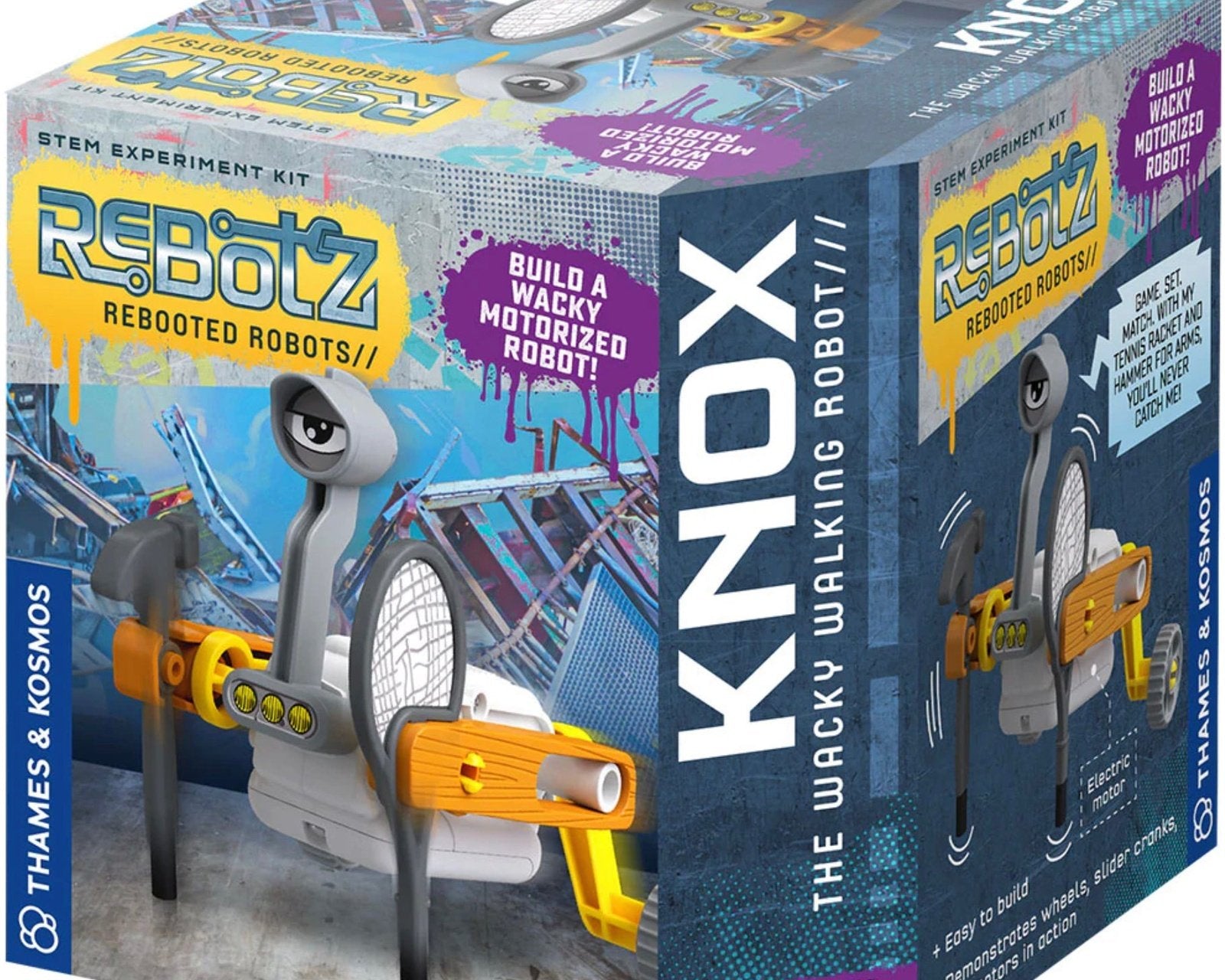 Thames & Kosmos - Rebotz Knox - The Waking Walking Robot - hip-kid