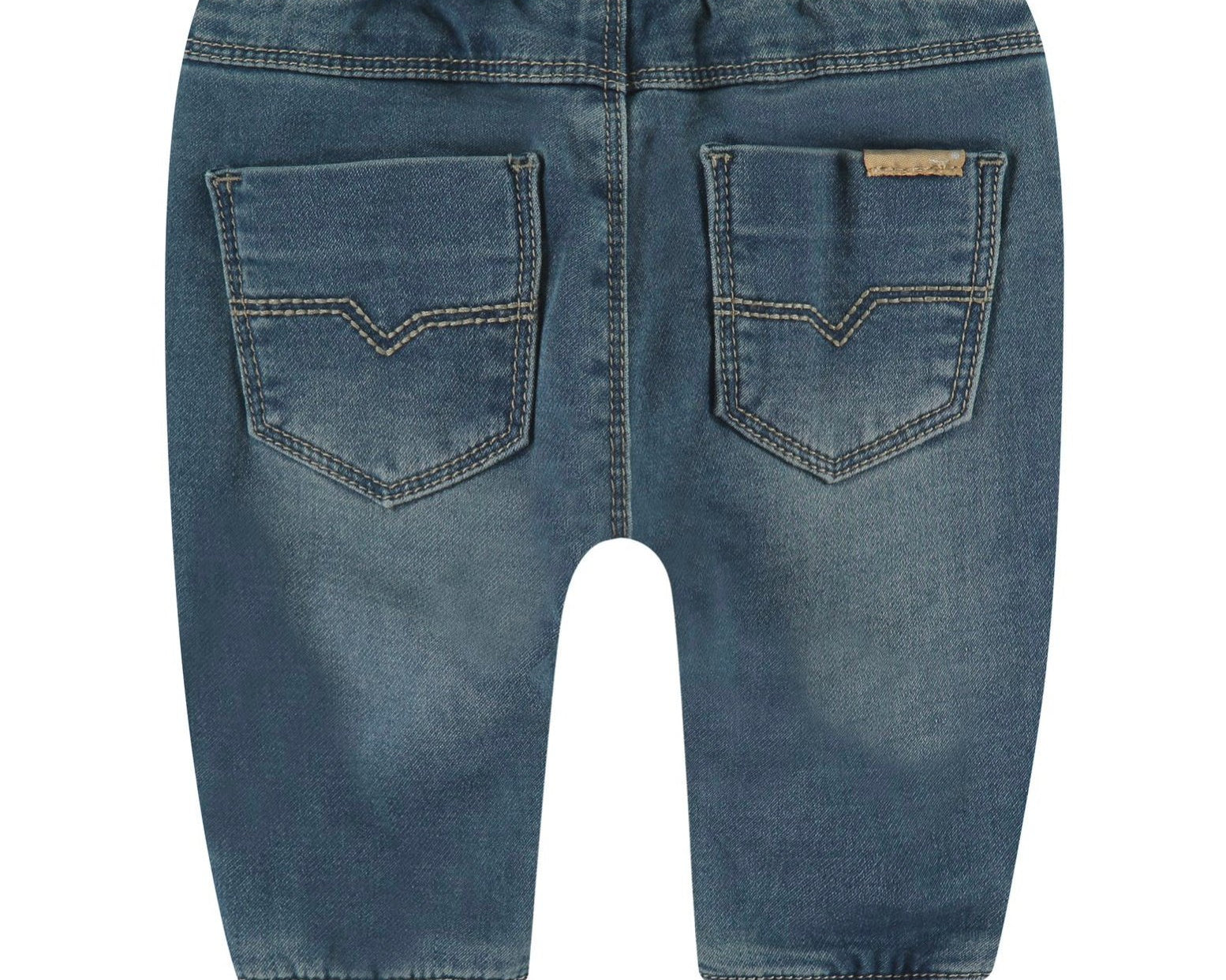 Babyface Baby Boys Jogg Denim - Blue Denim - hip-kid
