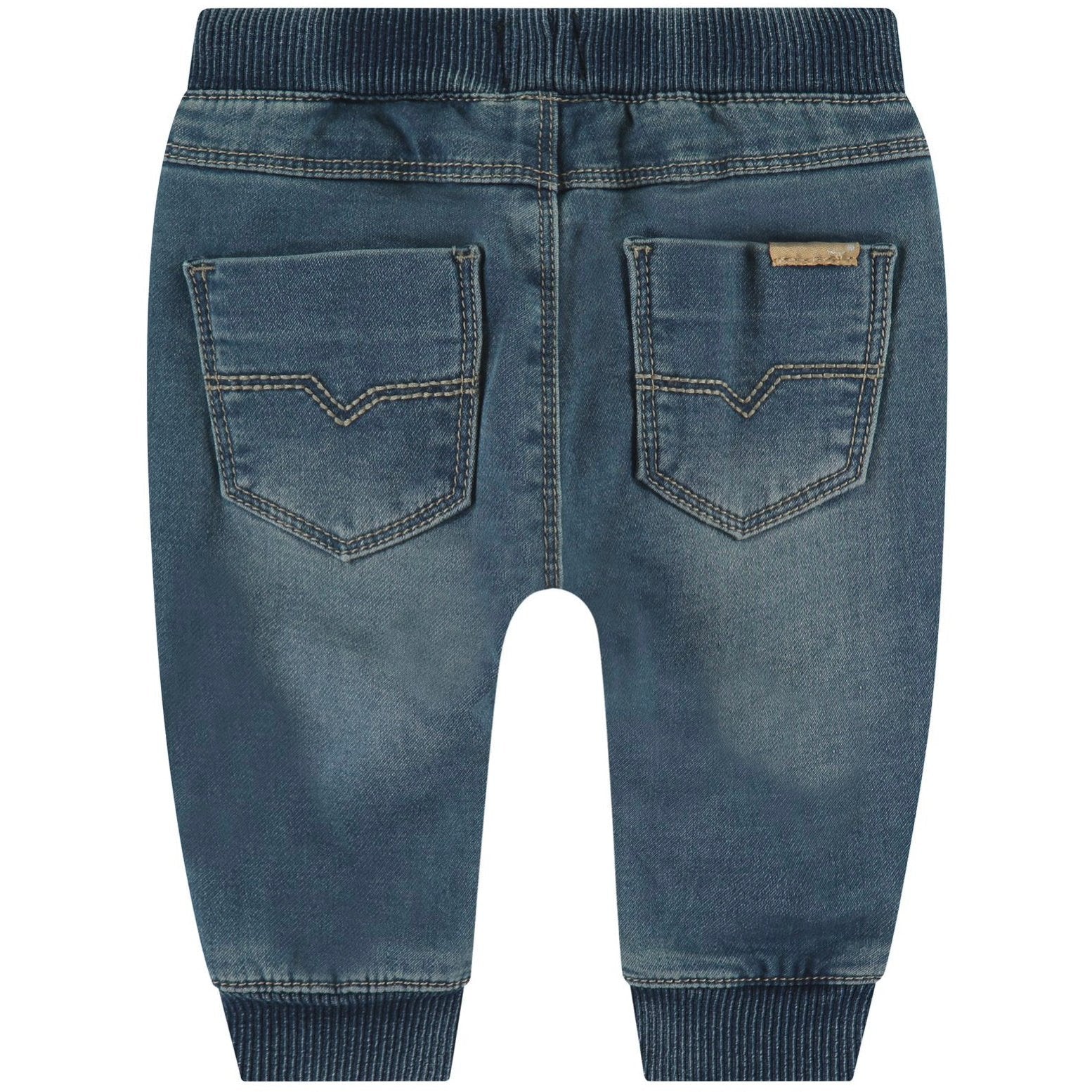 Babyface Baby Boys Jogg Denim - Blue Denim - hip-kid