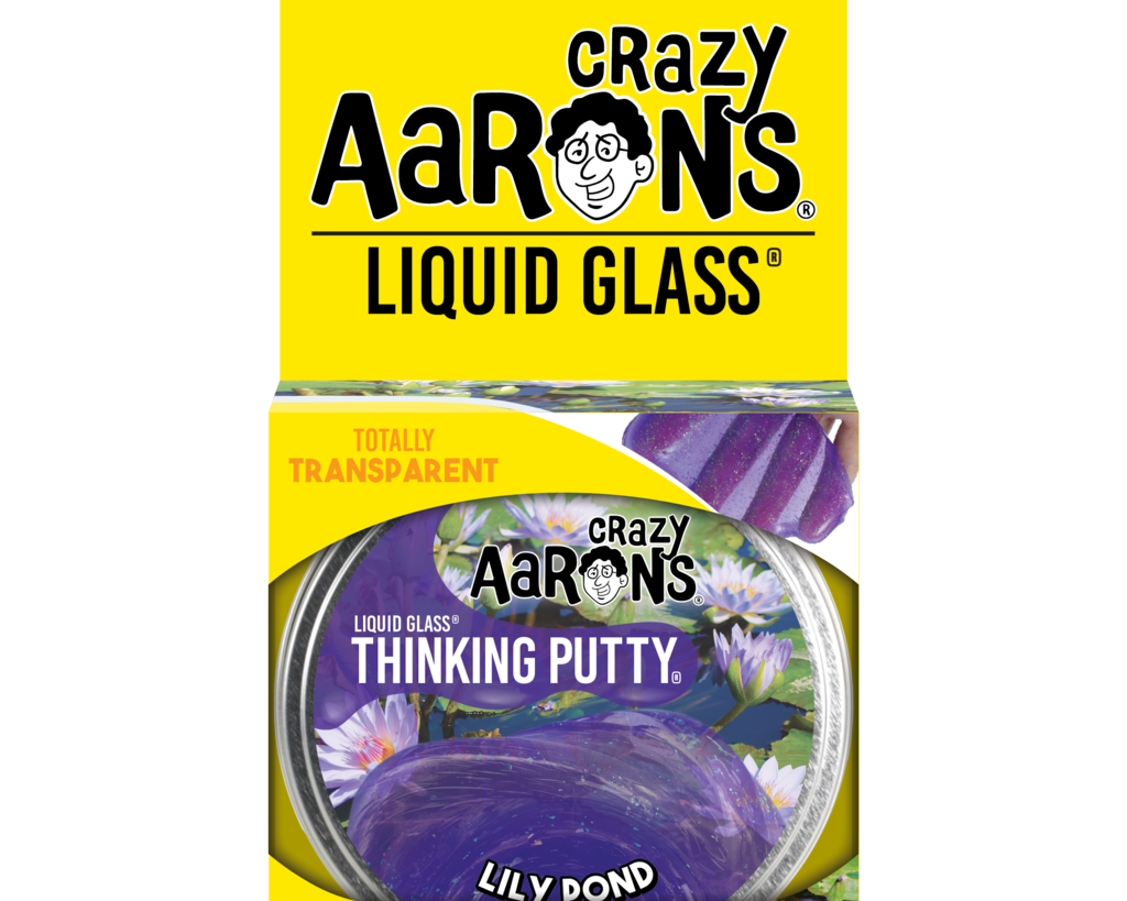 Crazy Aaron's Full Size 4" Thinking Putty Tin - Lily Pond - hip-kid
