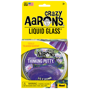 Crazy Aaron's Full Size 4" Thinking Putty Tin - Lily Pond - hip-kid