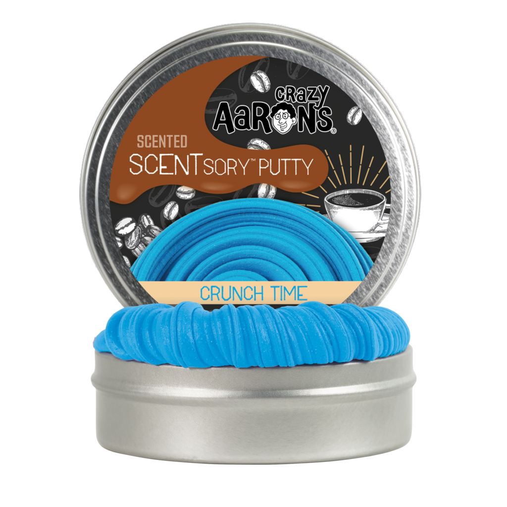 Crazy Aaron's Scentsory Crunch Time - 2.75" Thinking Putty Tin - hip-kid