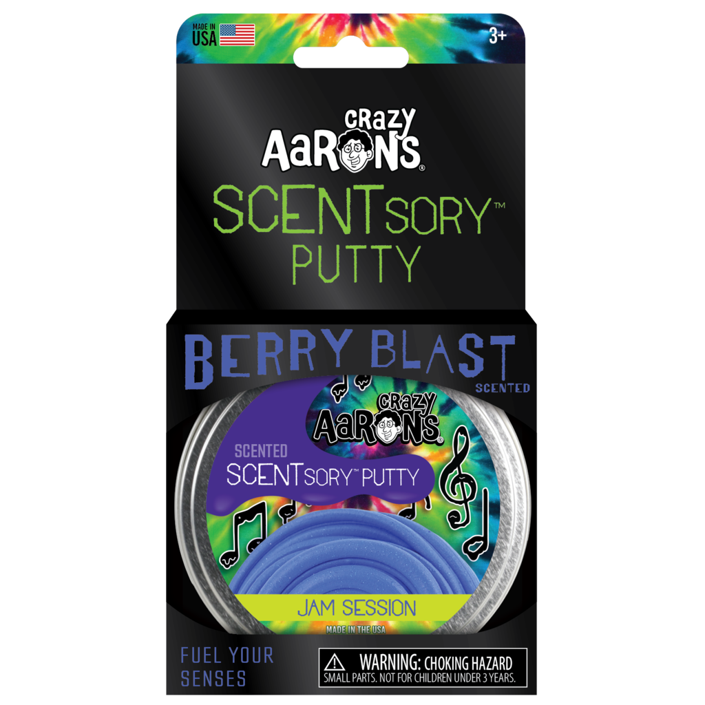 Crazy Aaron's Scentsory Jam Session - 2.75" Thinking Putty Tin - hip-kid