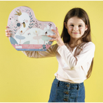 Floss & Rock 40 pc Enchanted Swan Shaped Box Jigsaw Puzzle - hip-kid