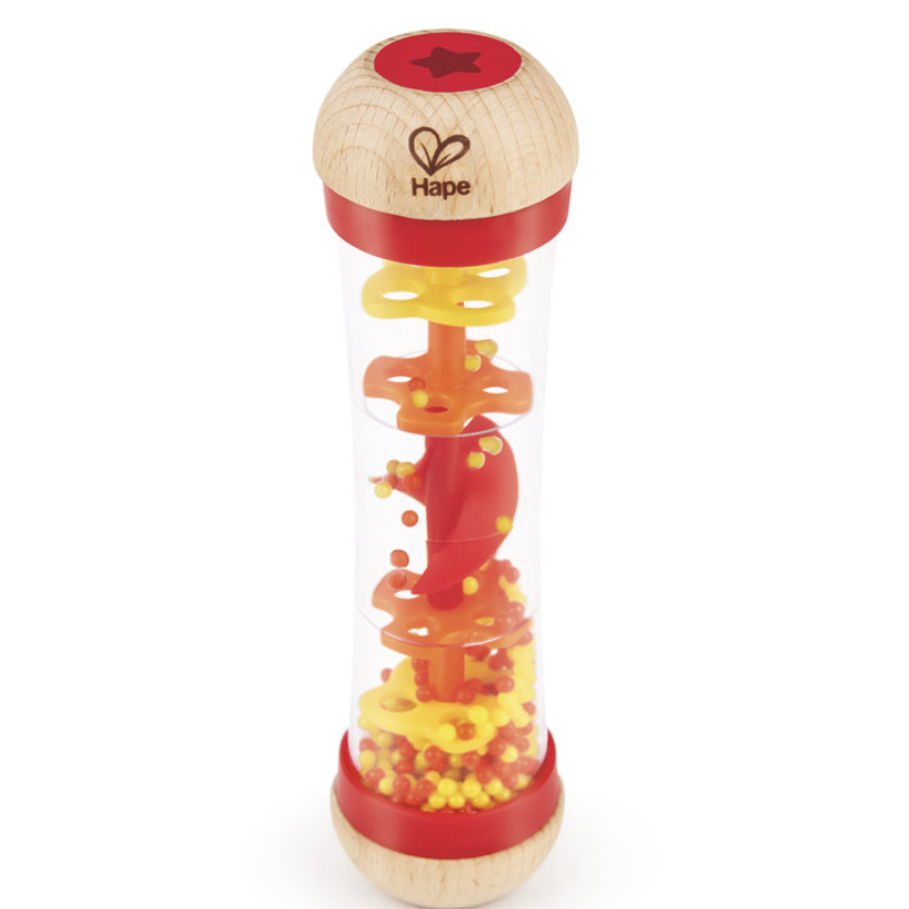 Hape Beaded Raindrops - Red - hip-kid