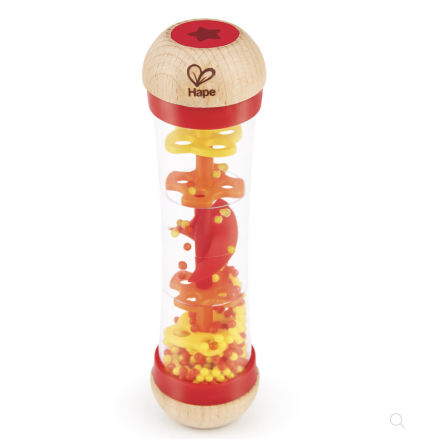 Hape Beaded Raindrops - Red - hip-kid