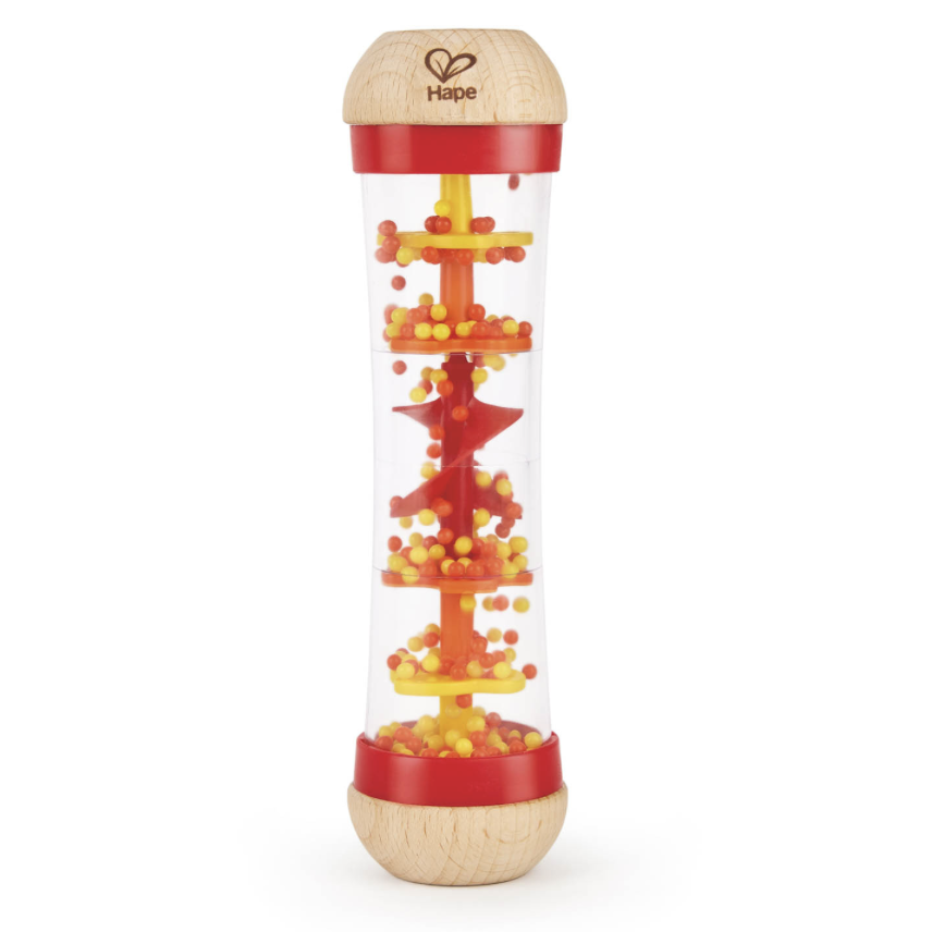 Hape Beaded Raindrops - Red - hip-kid