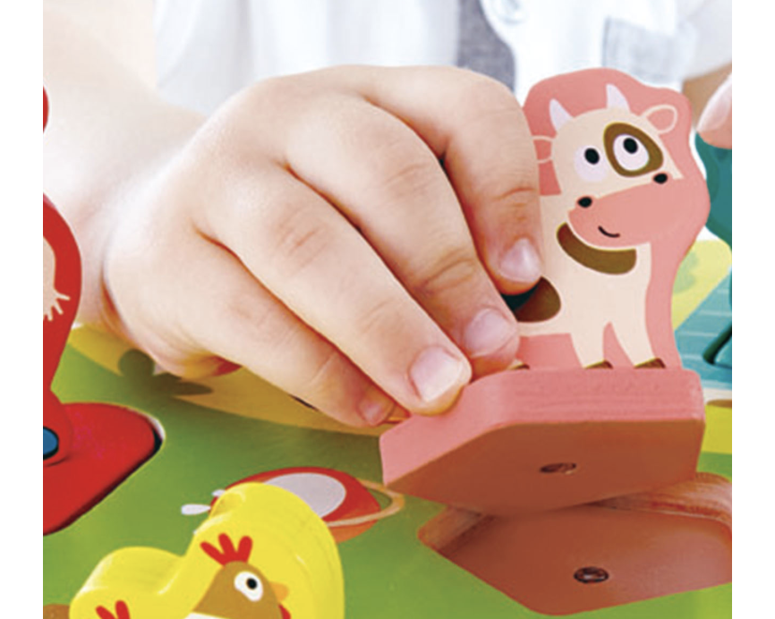 Hape Farmyard Sound Puzzle - hip-kid