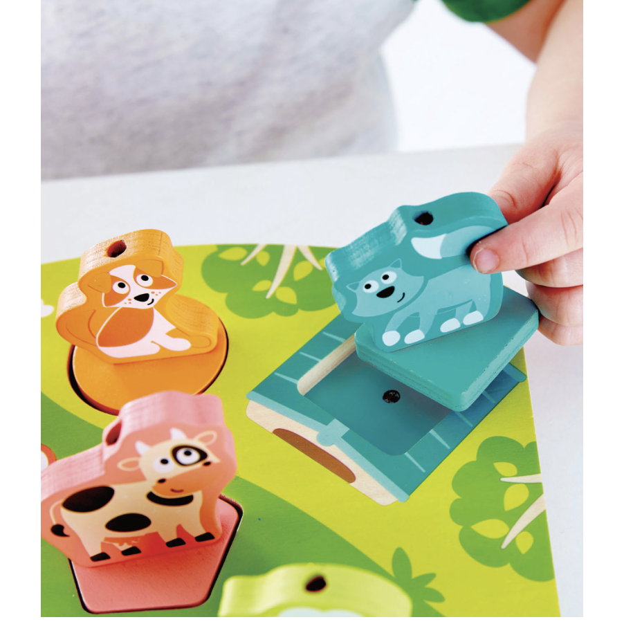 Hape Farmyard Sound Puzzle - hip-kid