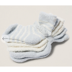 Barefoot Dreams Cozy Chic Lite Infant Sock Set 3 Pack (Blue Pearl) - hip-kid