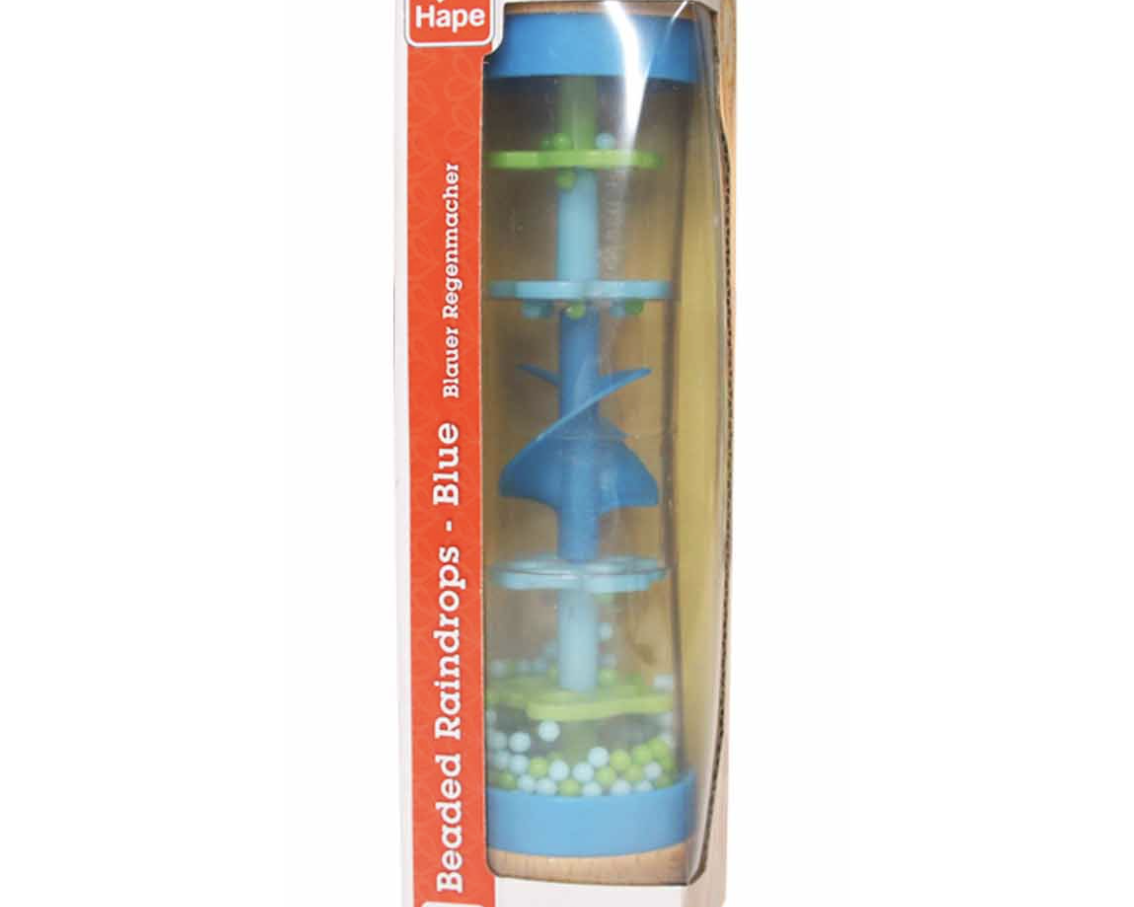 Hape Beaded Raindrops Blue - hip-kid