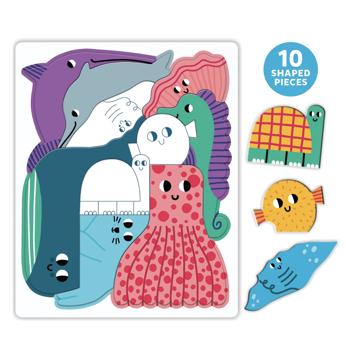 Mudpuppy Ocean We Go Together Puzzle - hip-kid