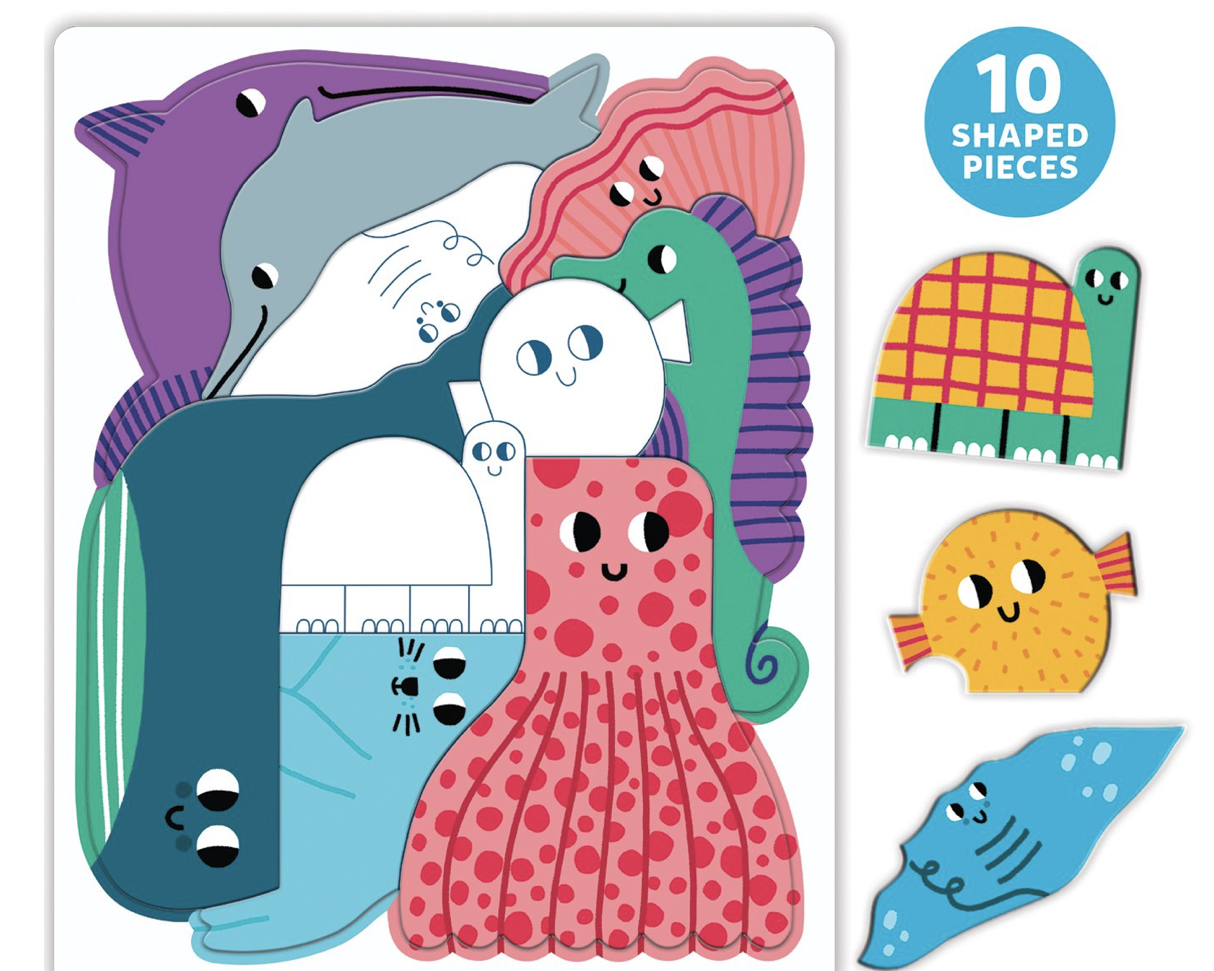 Mudpuppy Ocean We Go Together Puzzle - hip-kid
