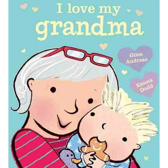 I Love My Grandma Board Book - hip-kid