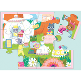 Mudpuppy 12PC Puzzle Pouch - Tea Party - hip-kid