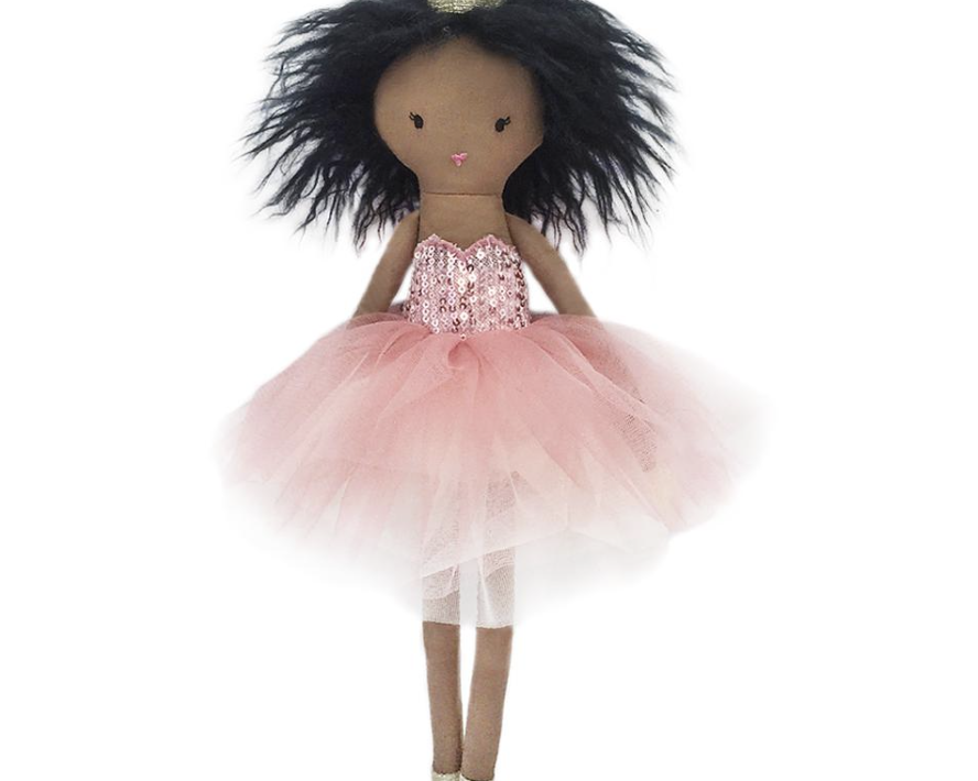 Mon Ami 'Bailee' Princess African American Heirloom Doll - hip-kid