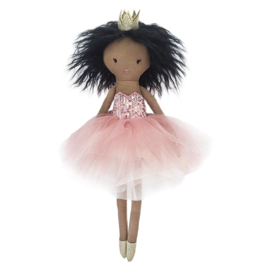 Mon Ami 'Bailee' Princess African American Heirloom Doll - hip-kid