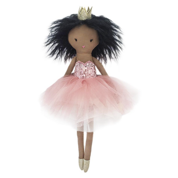 Mon Ami 'Bailee' Princess African American Heirloom Doll - hip-kid