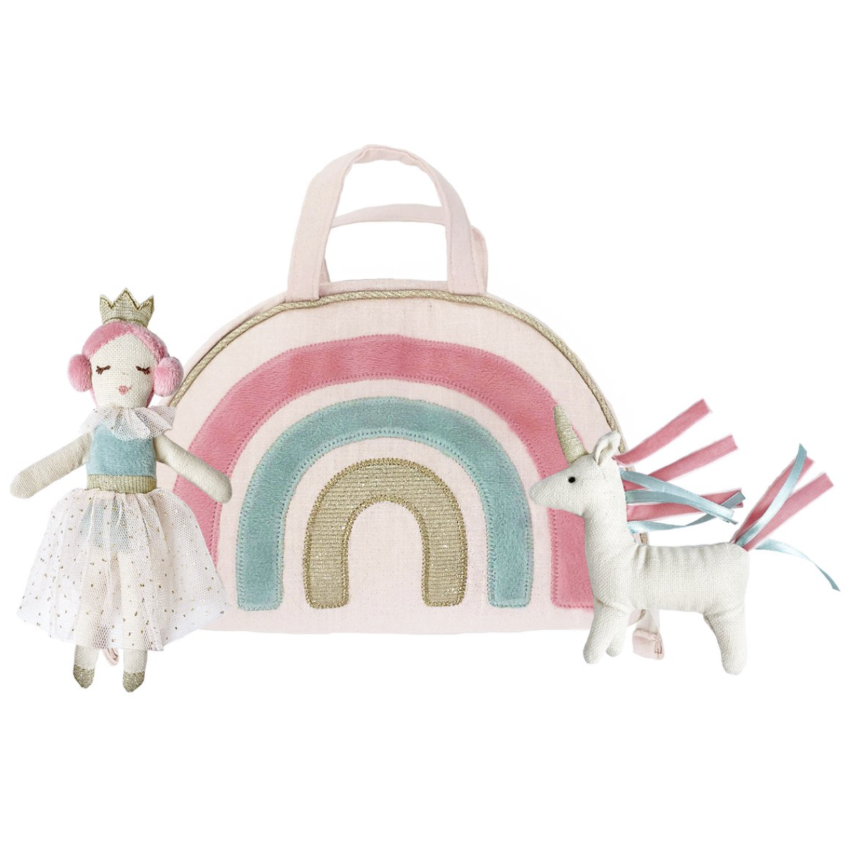 Mon Ami Rainbow Play Purse and Doll Set - hip-kid