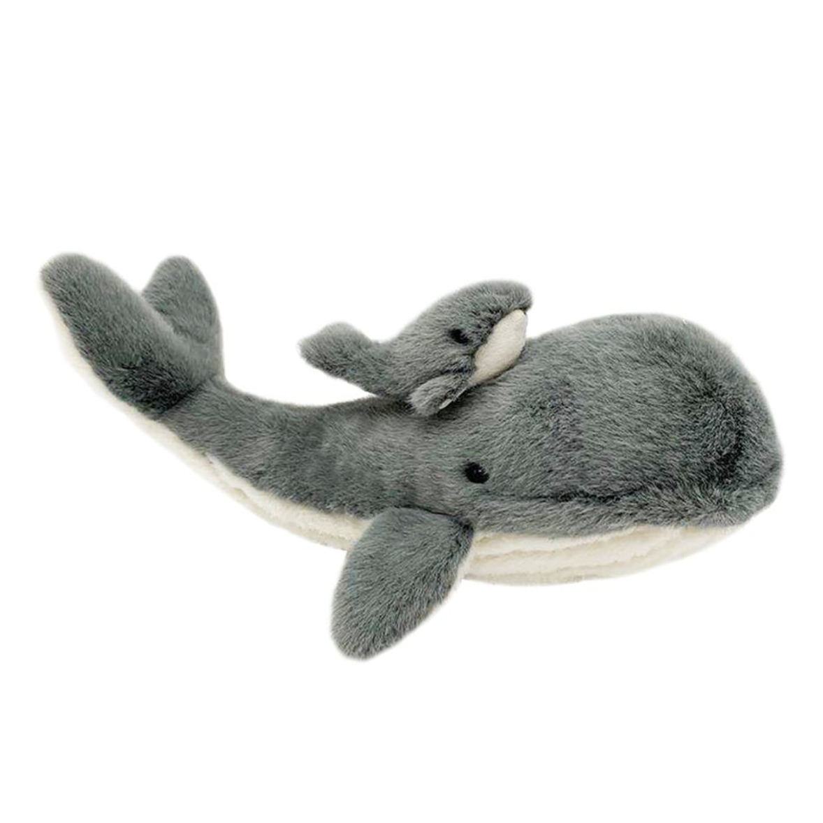 Mon Ami "Haven" Whale and Baby Plush Stuffed Animal - hip-kid