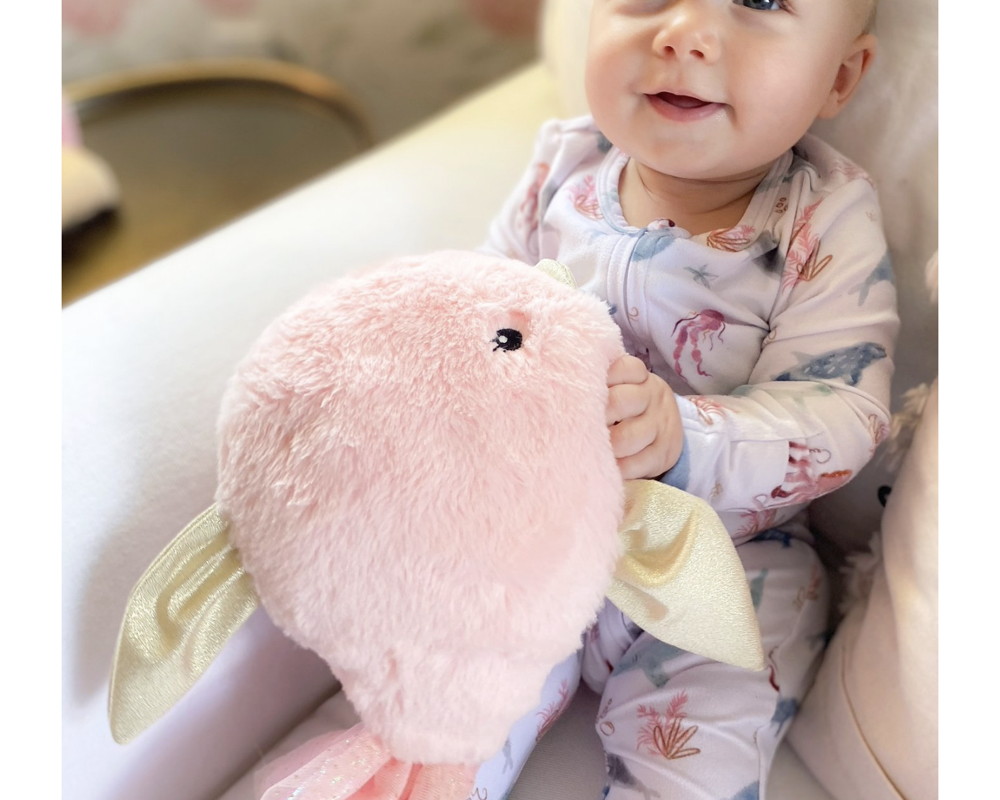 Mon Ami "Crystal" the Fish Stuffed Animal - hip-kid