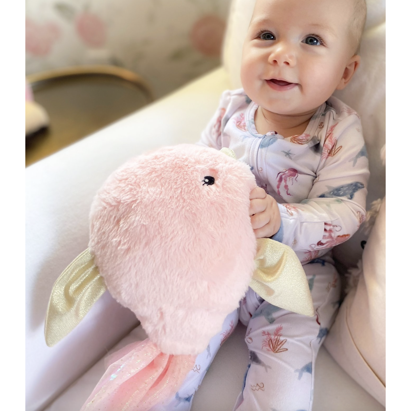 Mon Ami "Crystal" the Fish Stuffed Animal - hip-kid